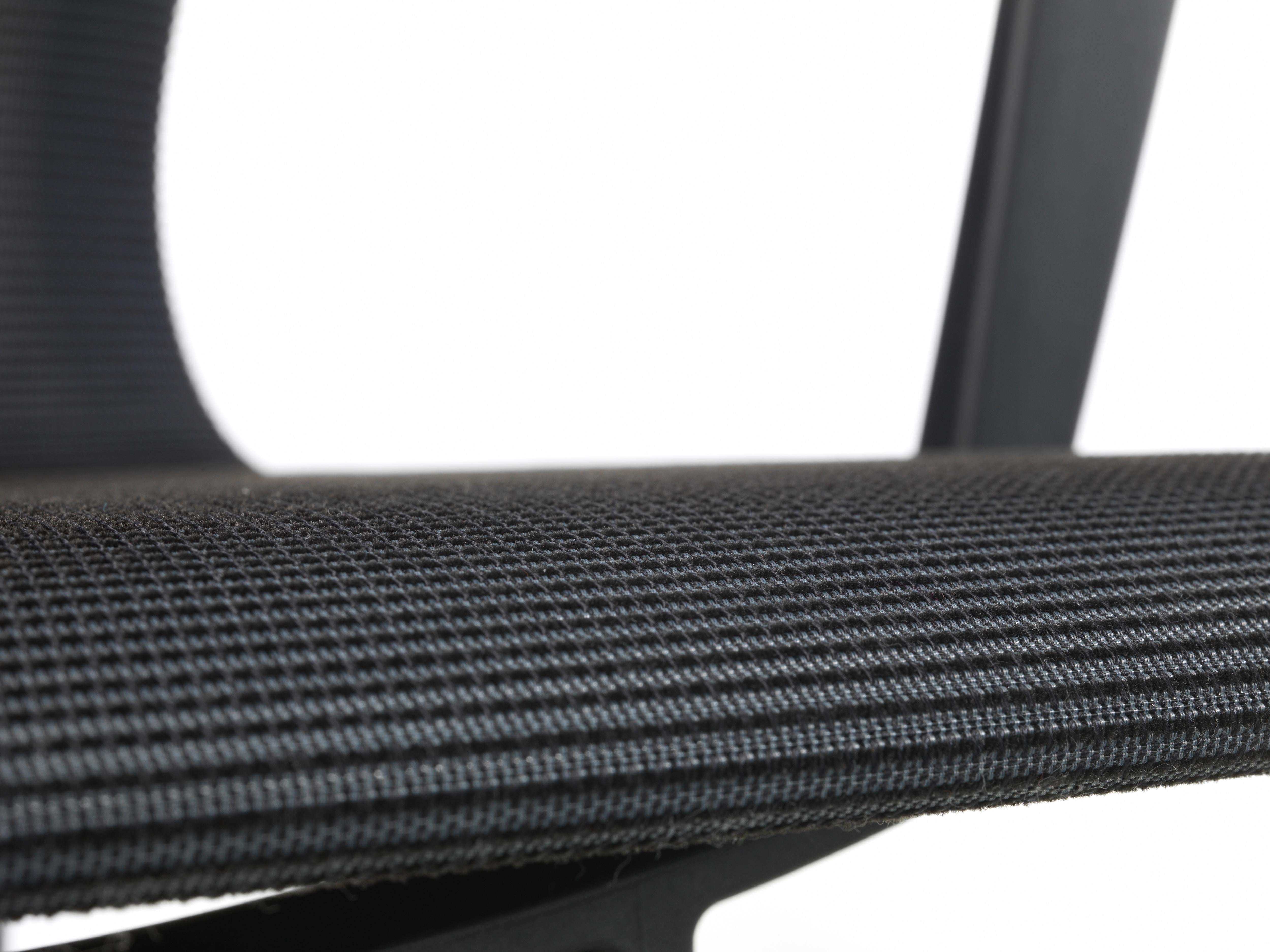 Modern Vitra Physix Chair in Carbon Trio Knit by Alberto Meda For Sale