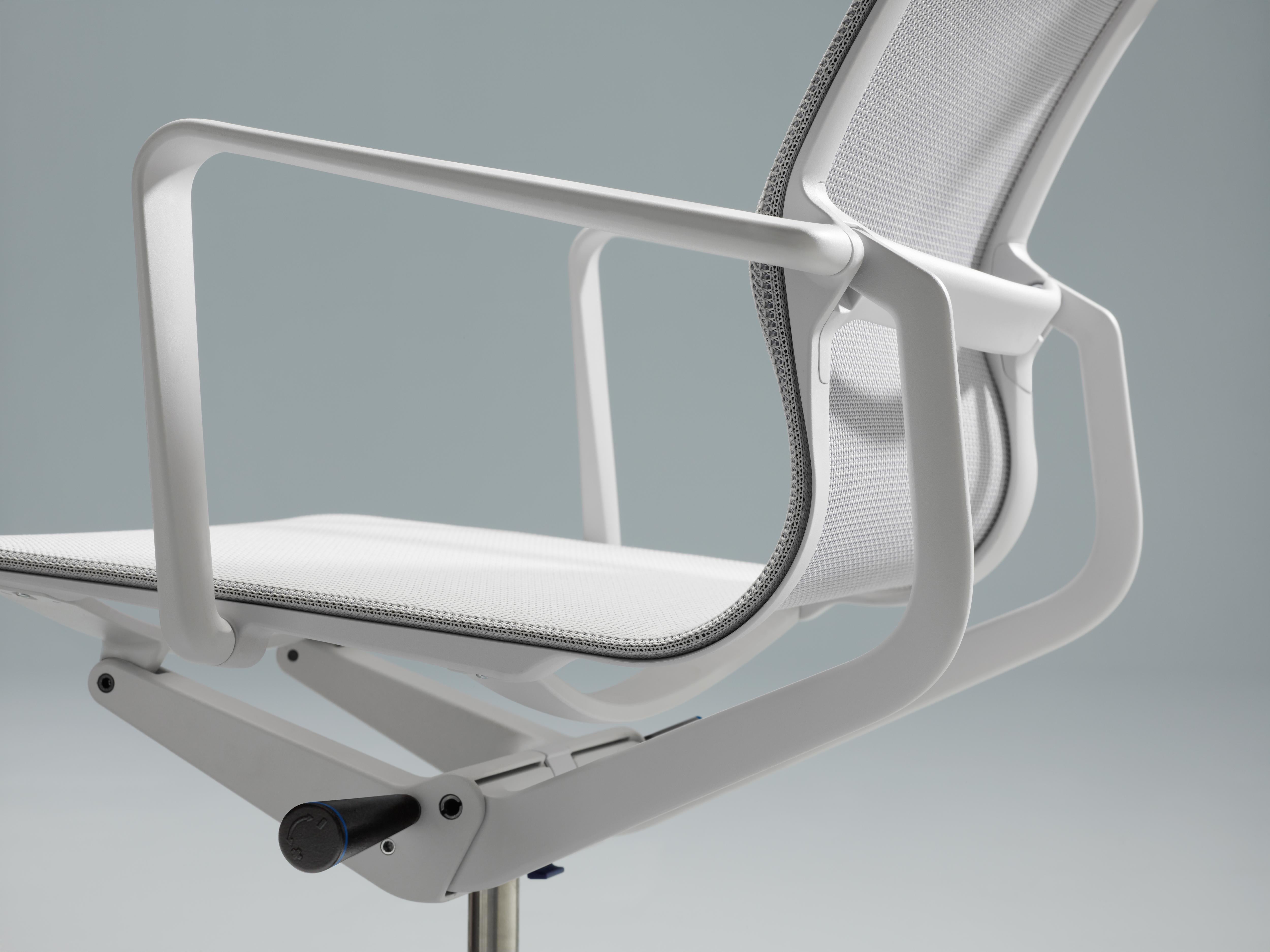 Vitra Physix Chair in Cream Fleece Net by Alberto Meda (Moderne) im Angebot