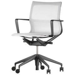 Vitra Physix Stuhl in Silber Trio-Strick von Alberto Meda