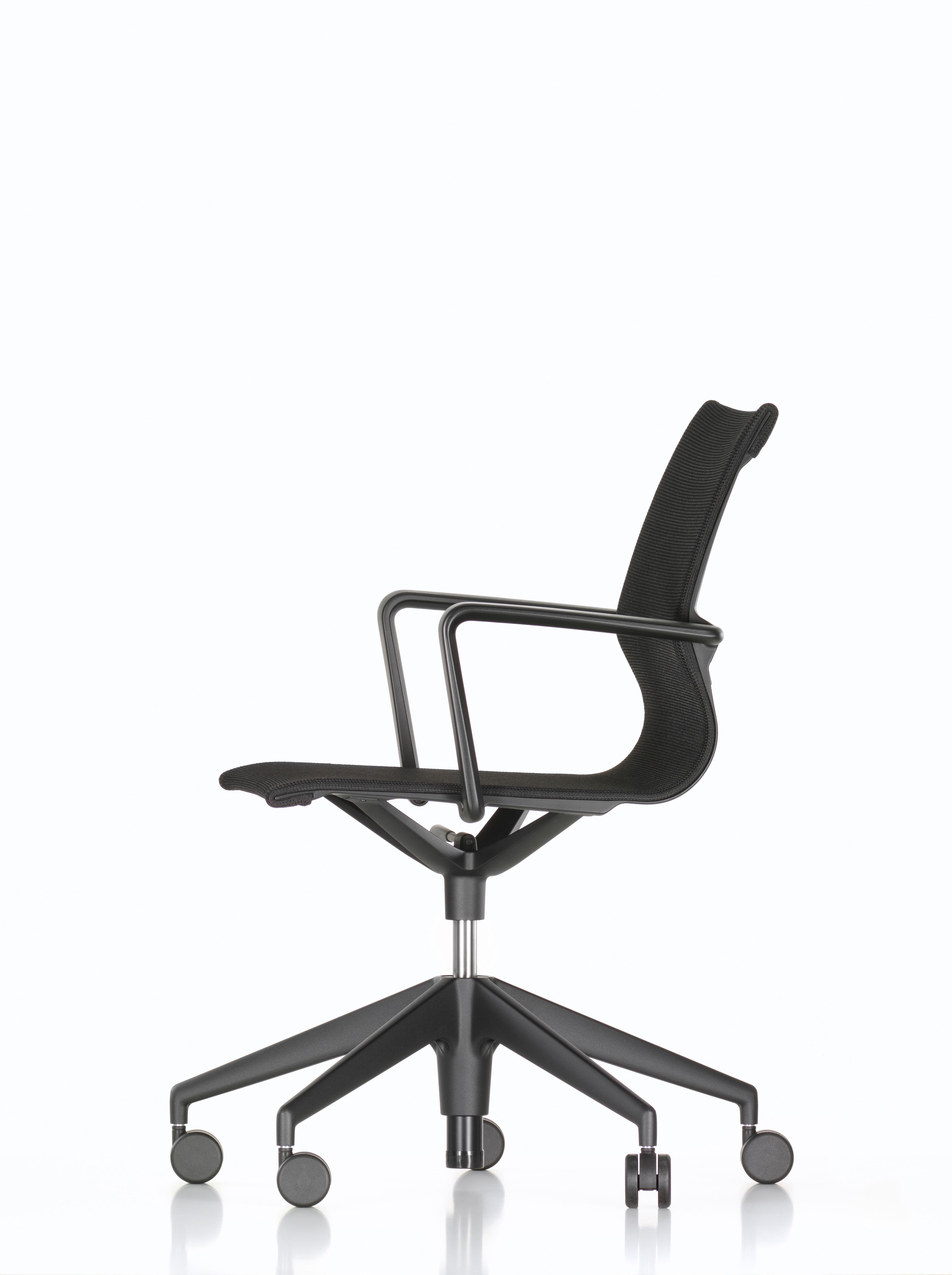 Vitra Physix Studio Chair in Black Pearl Trio Knit by Alberto Meda (Moderne) im Angebot