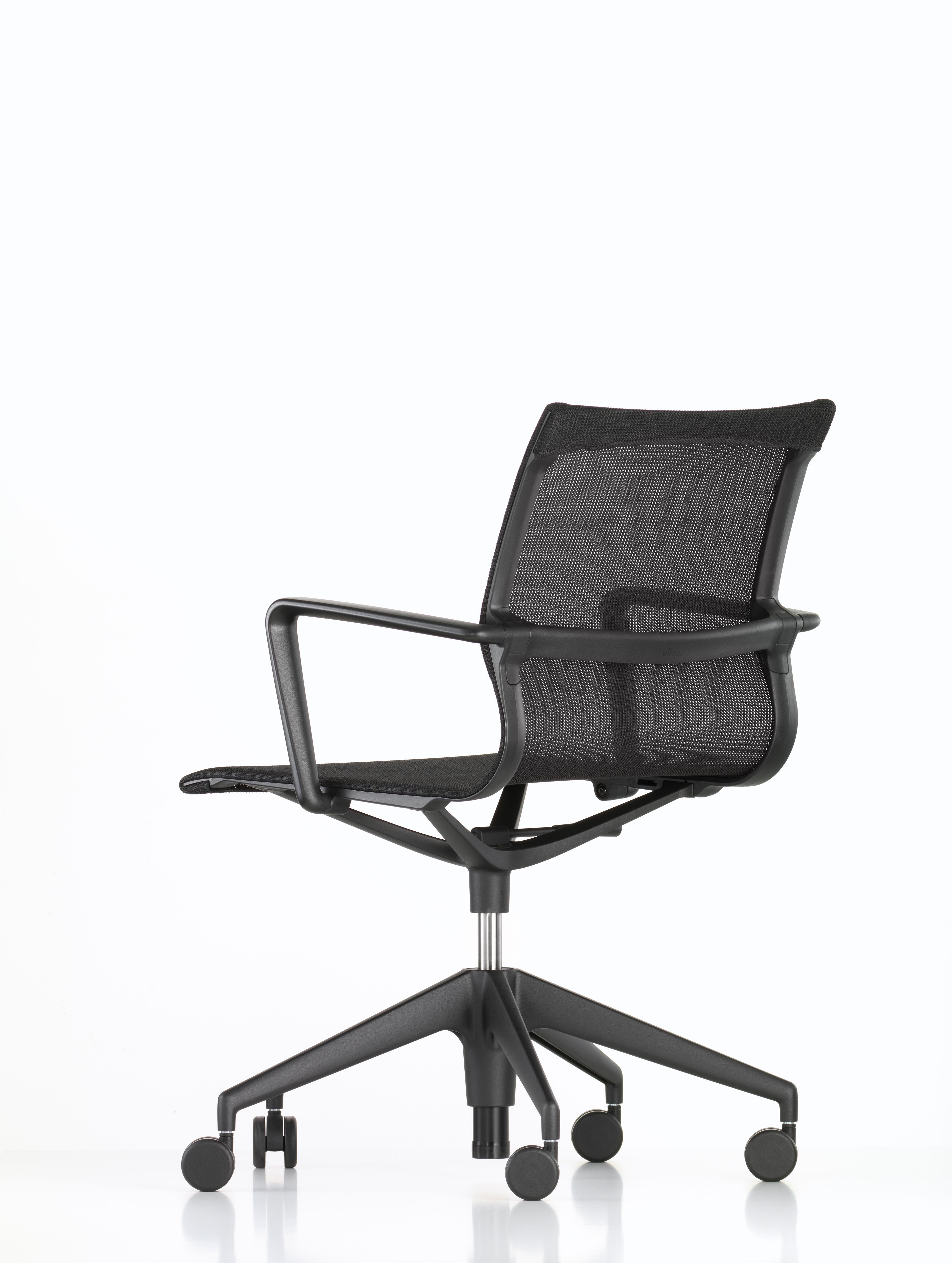 Vitra Physix Studio Chair in Black Pearl Trio Knit by Alberto Meda (Schweizerisch) im Angebot