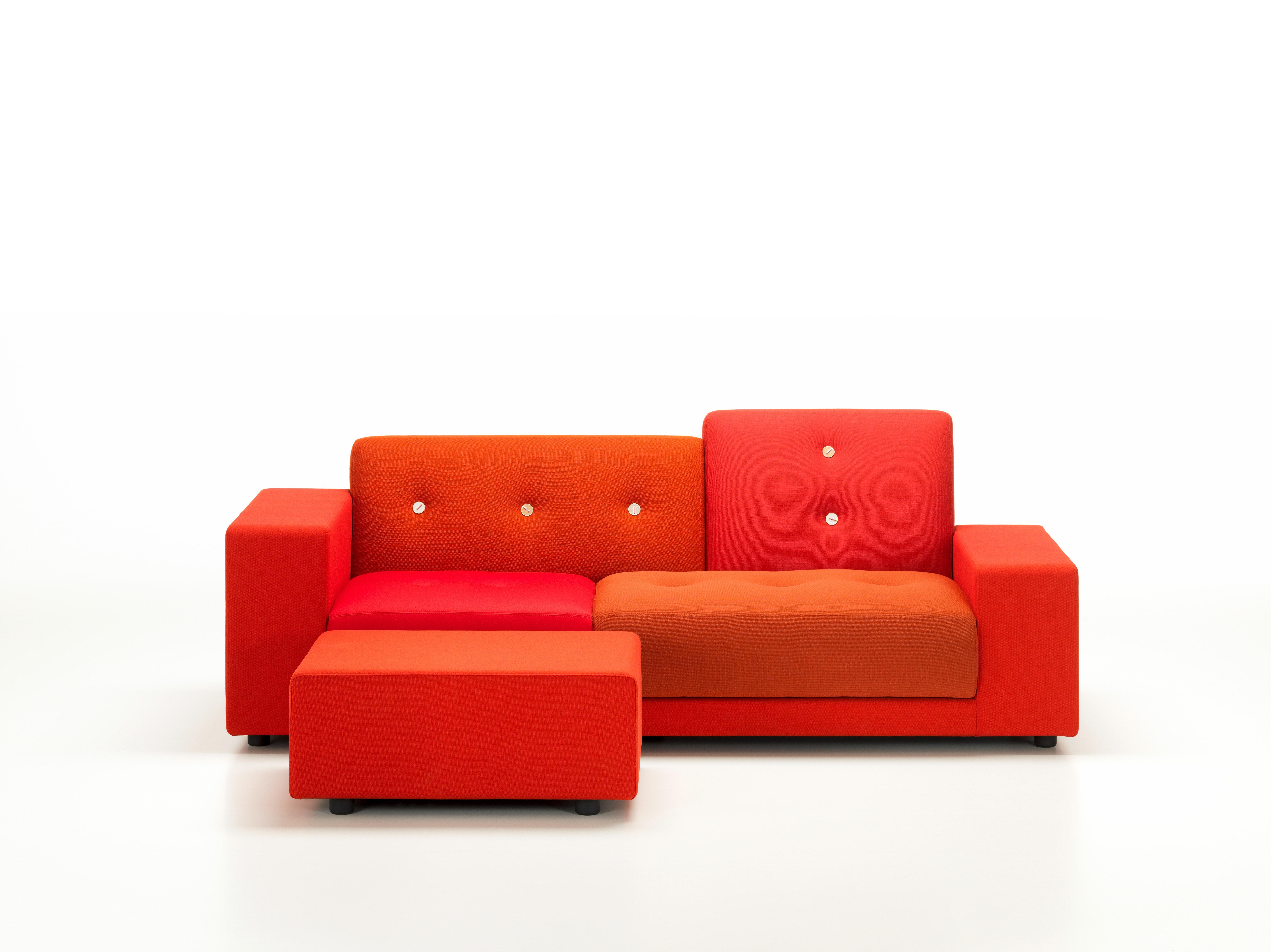 Vitra Polder Compact Sofa in Red Shades by Hella Jongerius (Polster) im Angebot