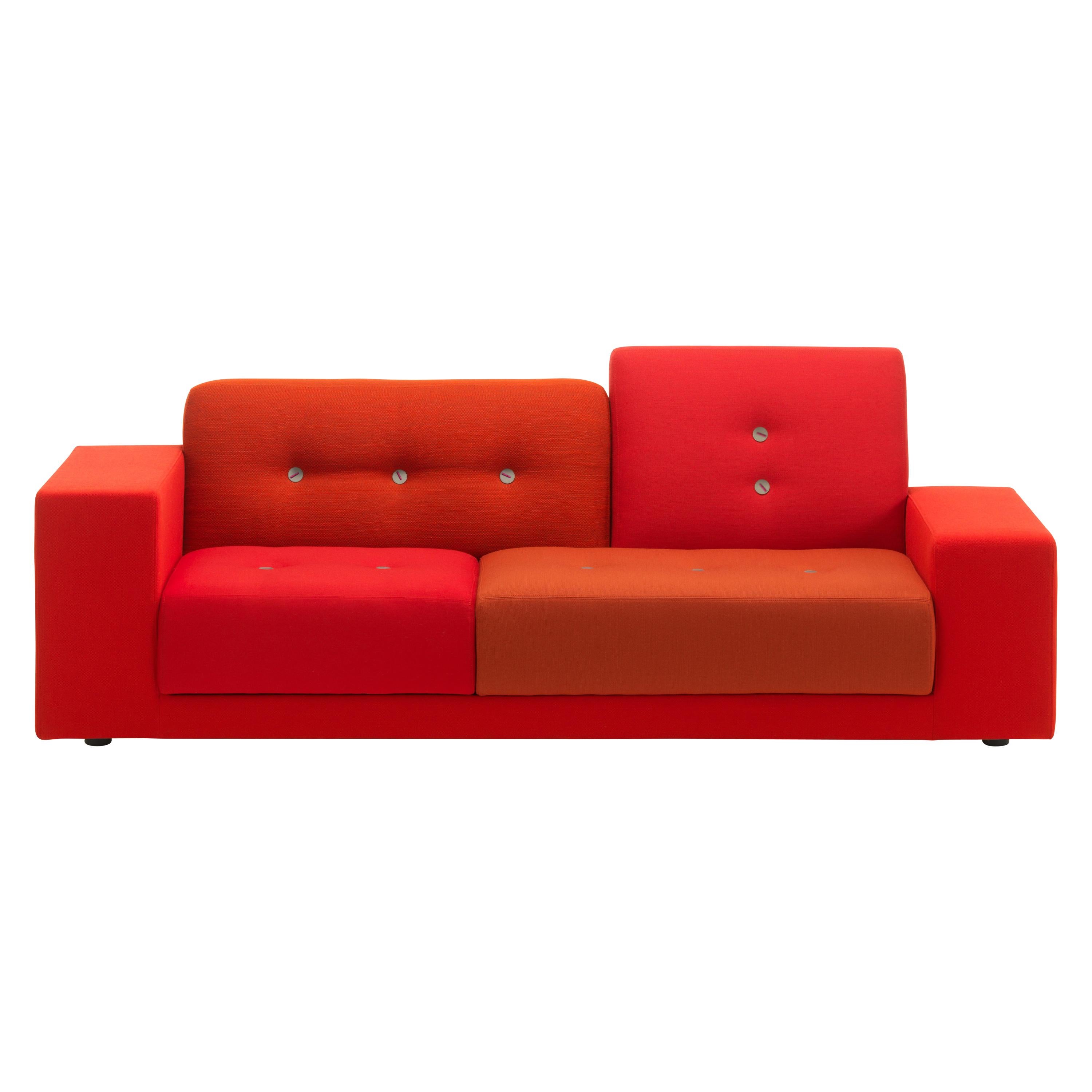 Vitra Polder Compact Sofa in Red Shades by Hella Jongerius im Angebot
