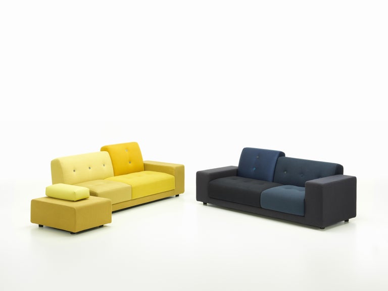 Vitra Polder Sofa In Golden Yellow Shades By A Jongerius