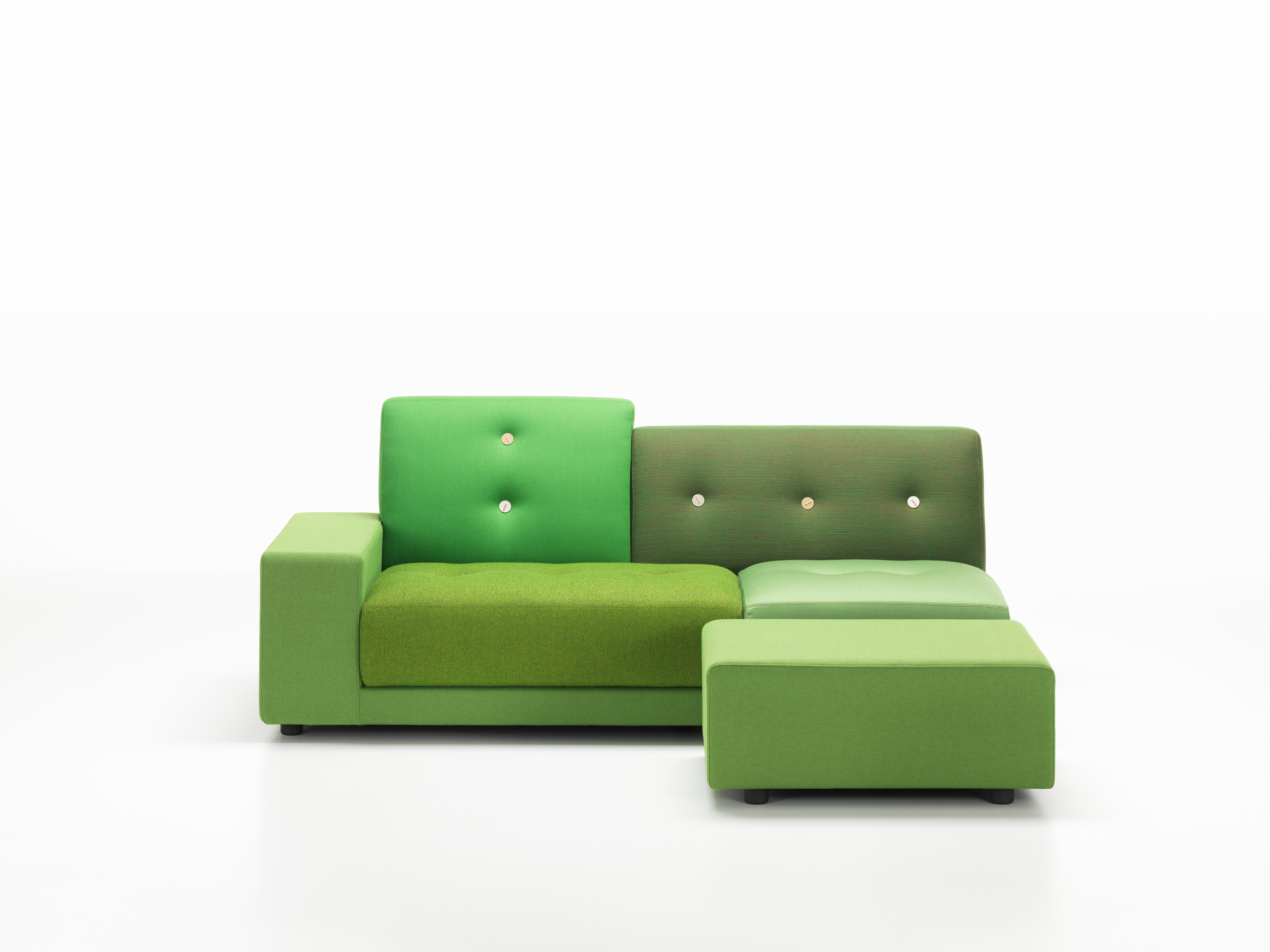 Vitra Polder Sofa in Green Shades by Hella Jongerius In New Condition For Sale In New York, NY