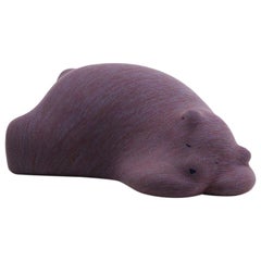 Vitra Resting Bear in Mauve by Front
