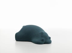 Vitra Resting Bear in Turquoise by Front