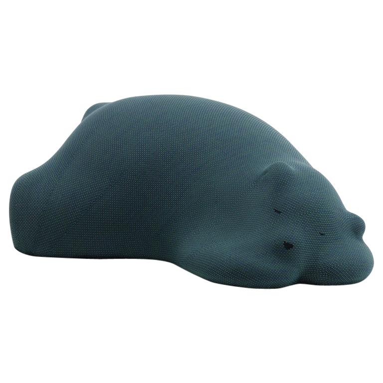 Vitra Resting Bear in Turquoise by Front For Sale