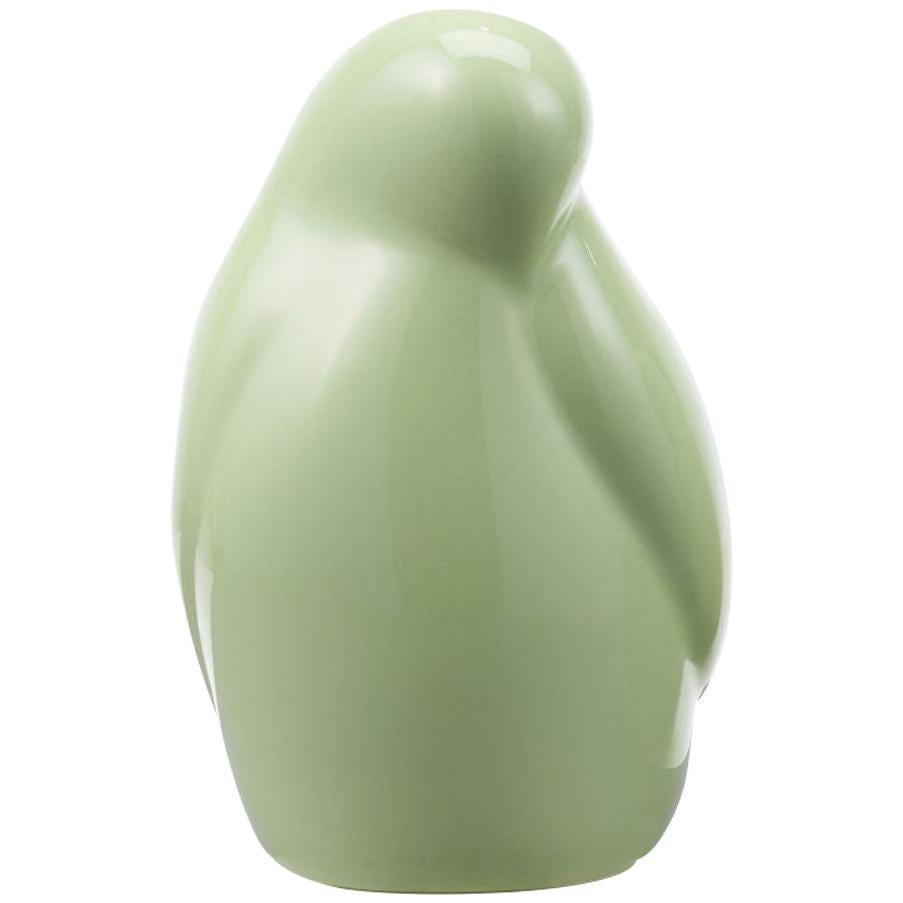 Vitra Resting Bird in Light Green by Front For Sale