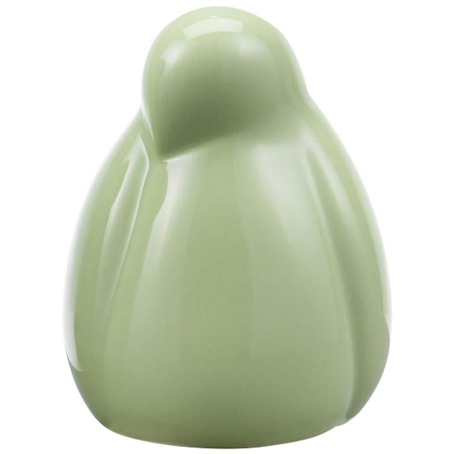 Vitra Resting Bird 'Small' in Light Green by Front For Sale
