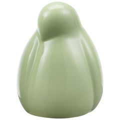 Vitra Resting Bird 'Small' in Light Green by Front