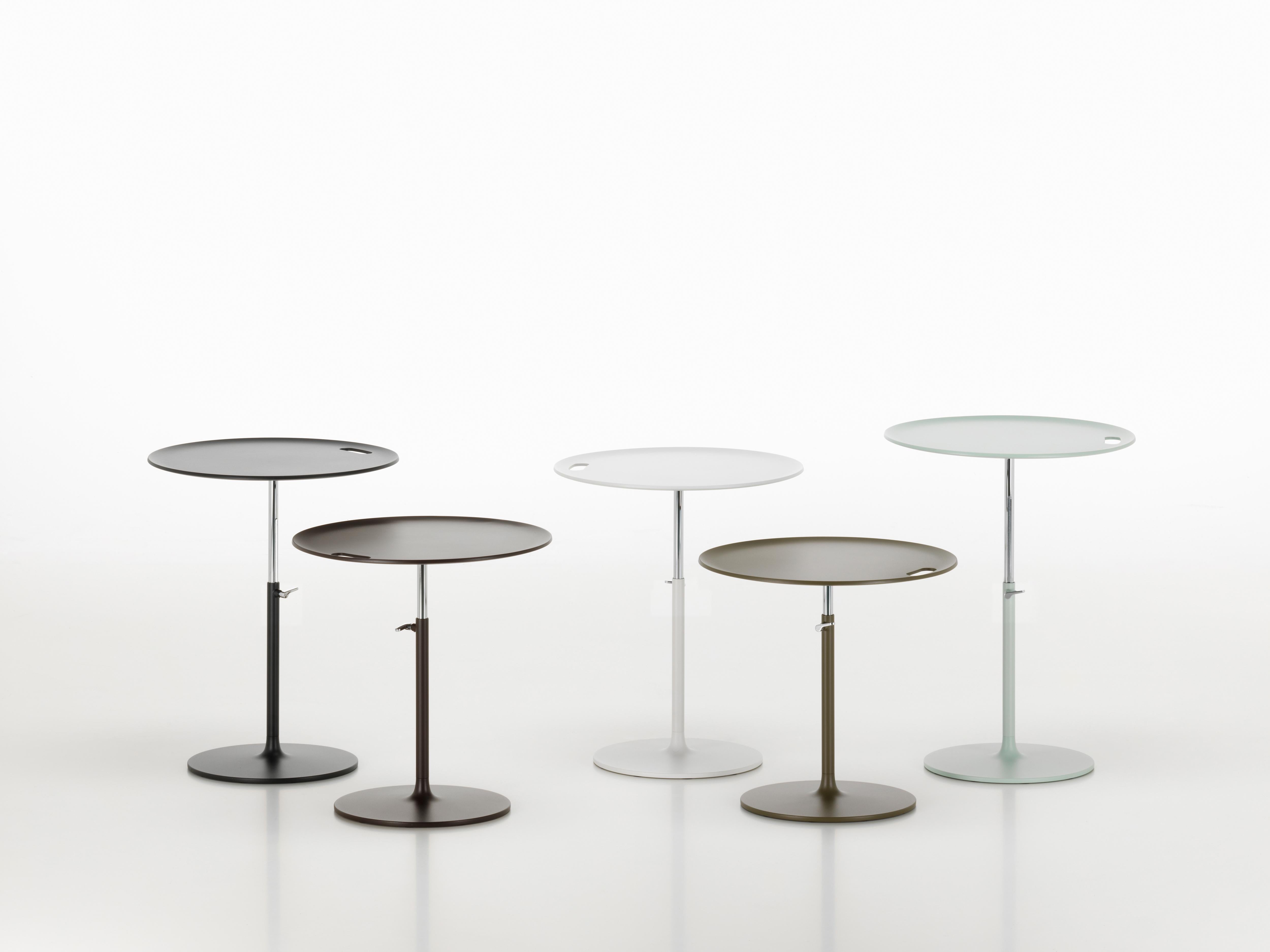 Vitra Rise Table in Basic Dark by Jasper Morrison In New Condition For Sale In New York, NY