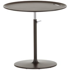 Vitra Rise Table in Chocolate by Jasper Morrison
