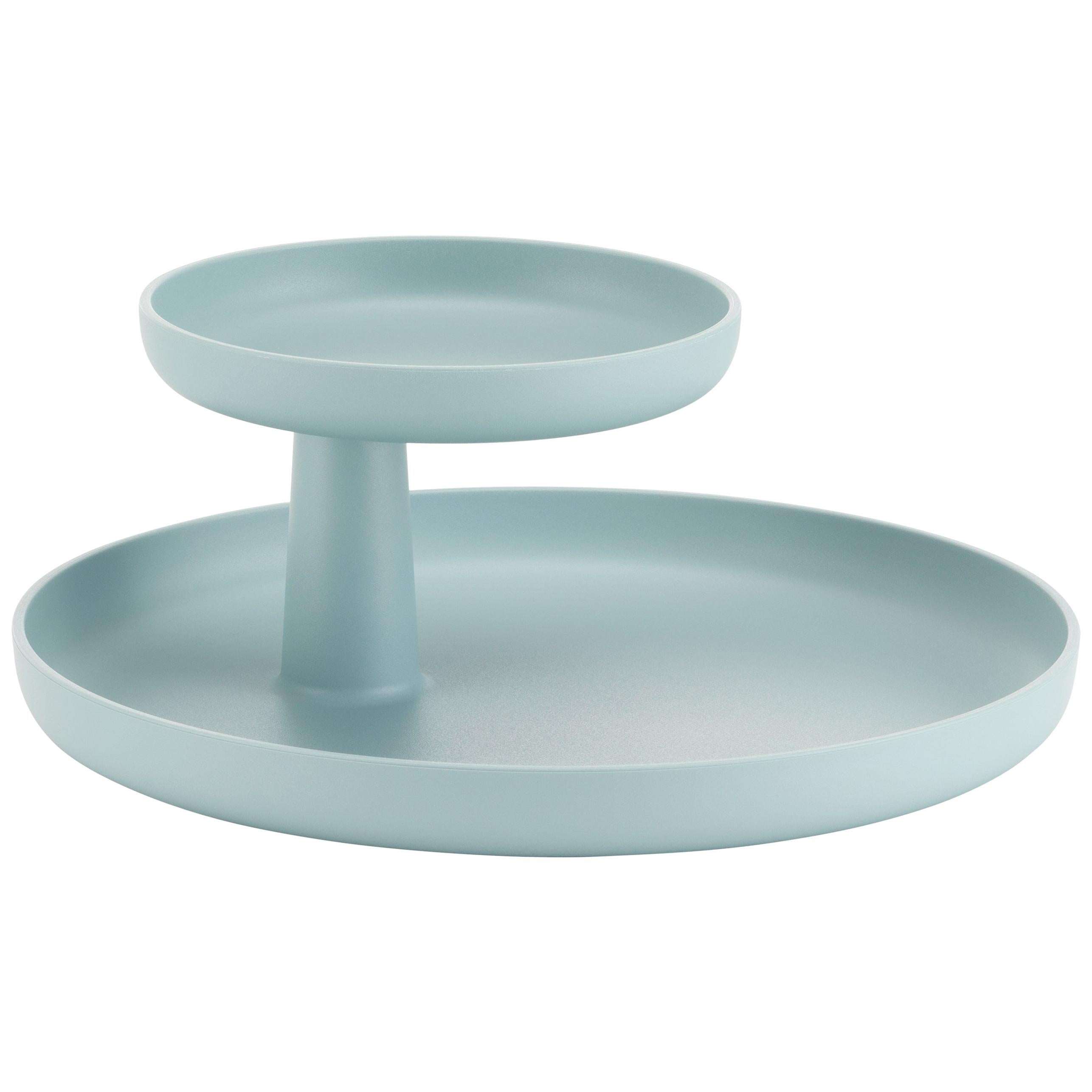 Vitra Rotary Tray in Ice Grey by Jasper Morrison For Sale
