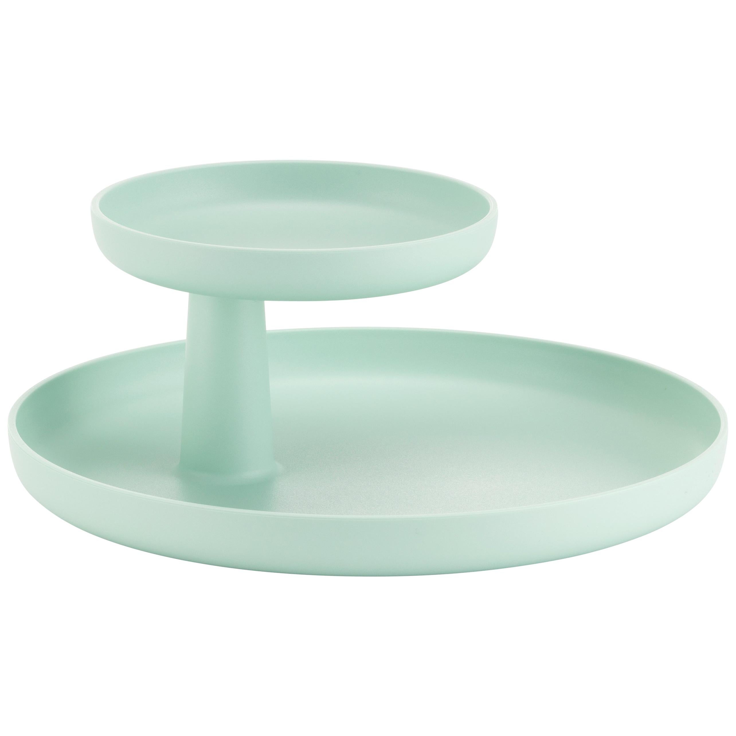 Vitra Rotary Tray in Mint Green by Jasper Morrison For Sale