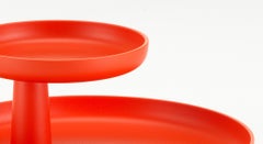 Vitra Rotary Tray in Poppy Red by Jasper Morrison
