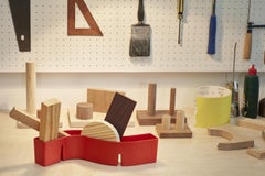 Vitra S-Tidy in Poppy Red by Michel Charlot, 2016