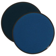 Vitra Seat Dot Cushion in Blue and Coconut, Nero and Ice Blue by Hella Jongerius