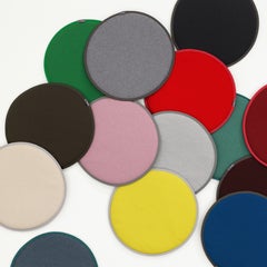 Vitra Seat Dot Cushion in Red and Coconut and Poppy Red by Hella Jongerius