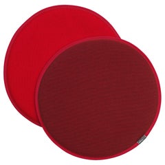 Vitra Seat Dot Cushion in Red and Coconut and Poppy Red by Hella Jongerius