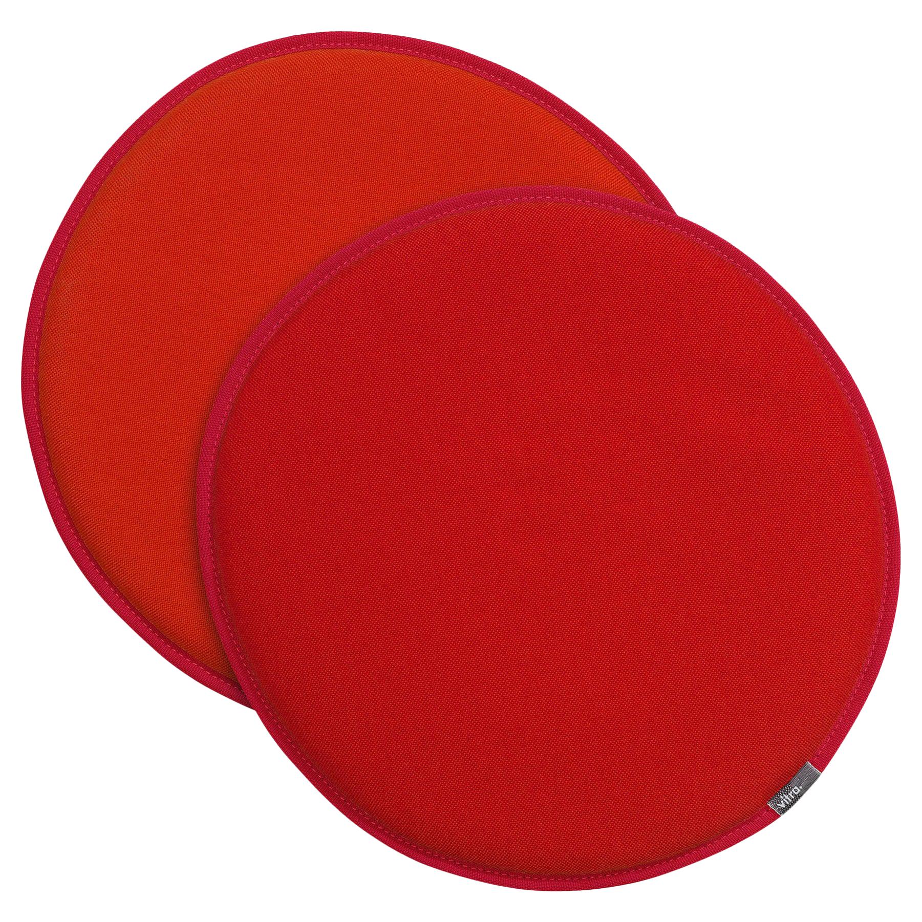 Vitra Seat Dots in Red and Poppy Red and Orange by Hella Jongerius For Sale