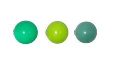 Vitra Coat Dots Set of 3 in Shades of Green by Hella Jongerius