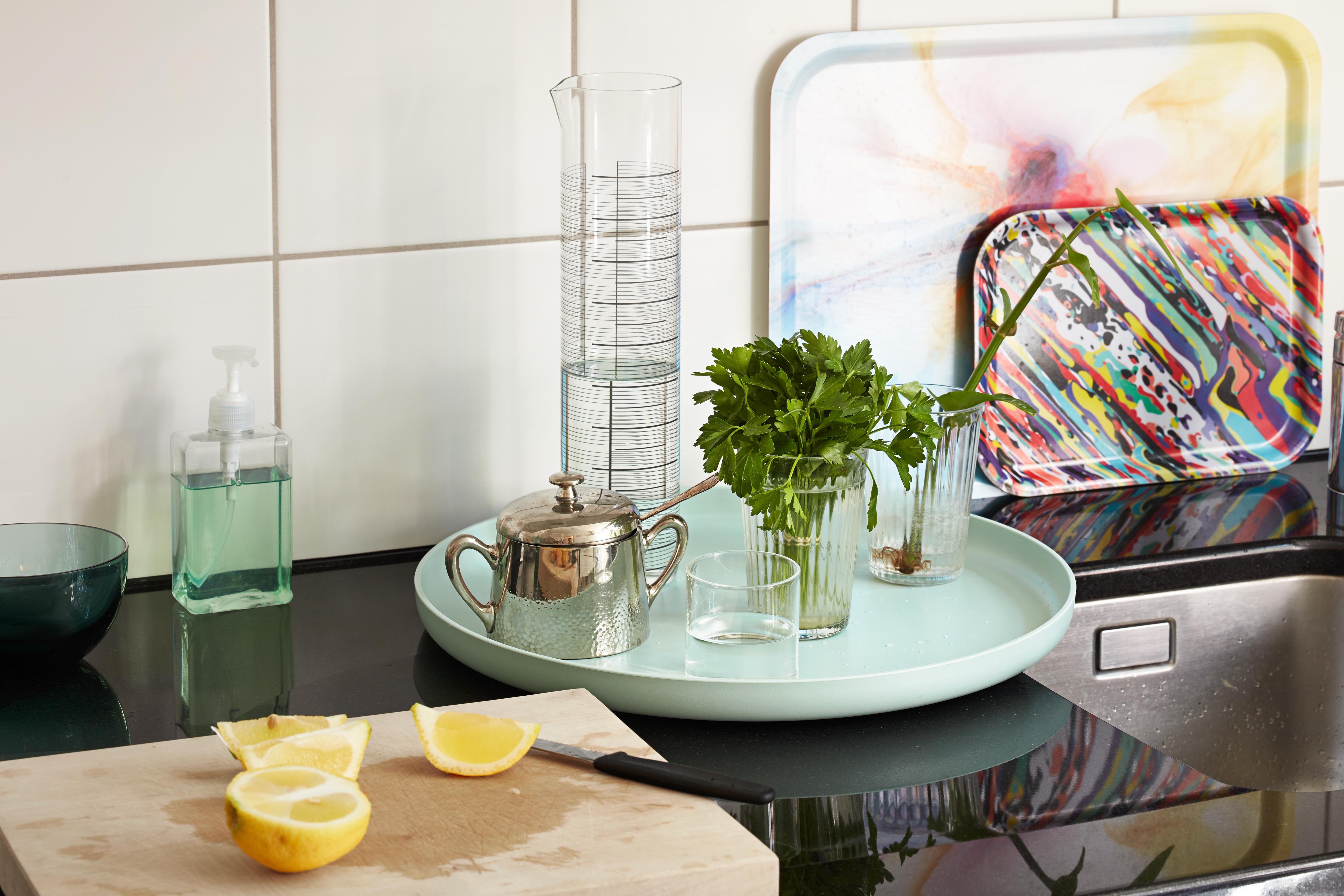 Vitra Set of Three Trays in Green by Jasper Morrison In New Condition For Sale In New York, NY