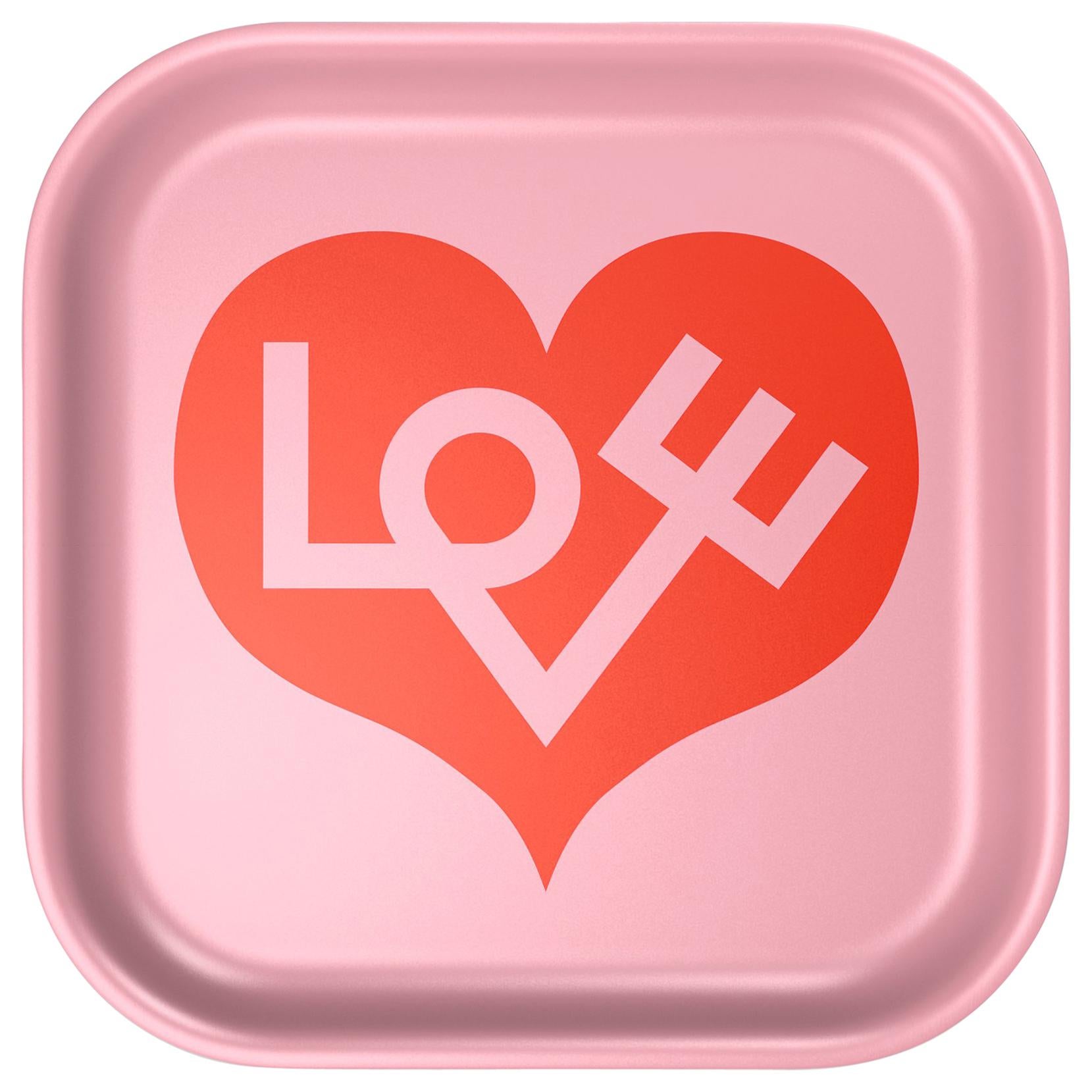 Vitra Small Classic Tray in Love Heart Design by Alexander Girard For Sale