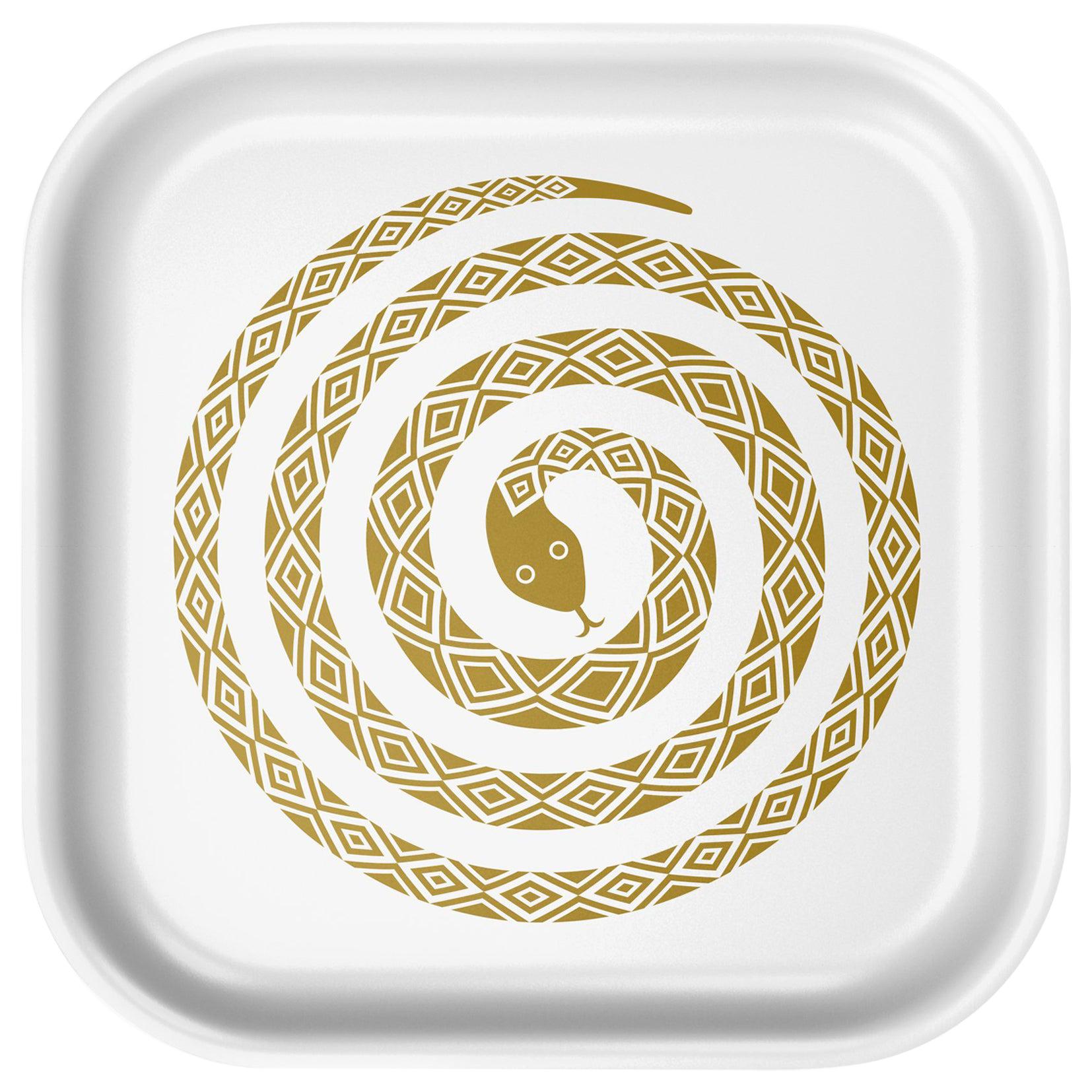 Vitra Small Classic Tray in Snake Design by Alexander Girard
