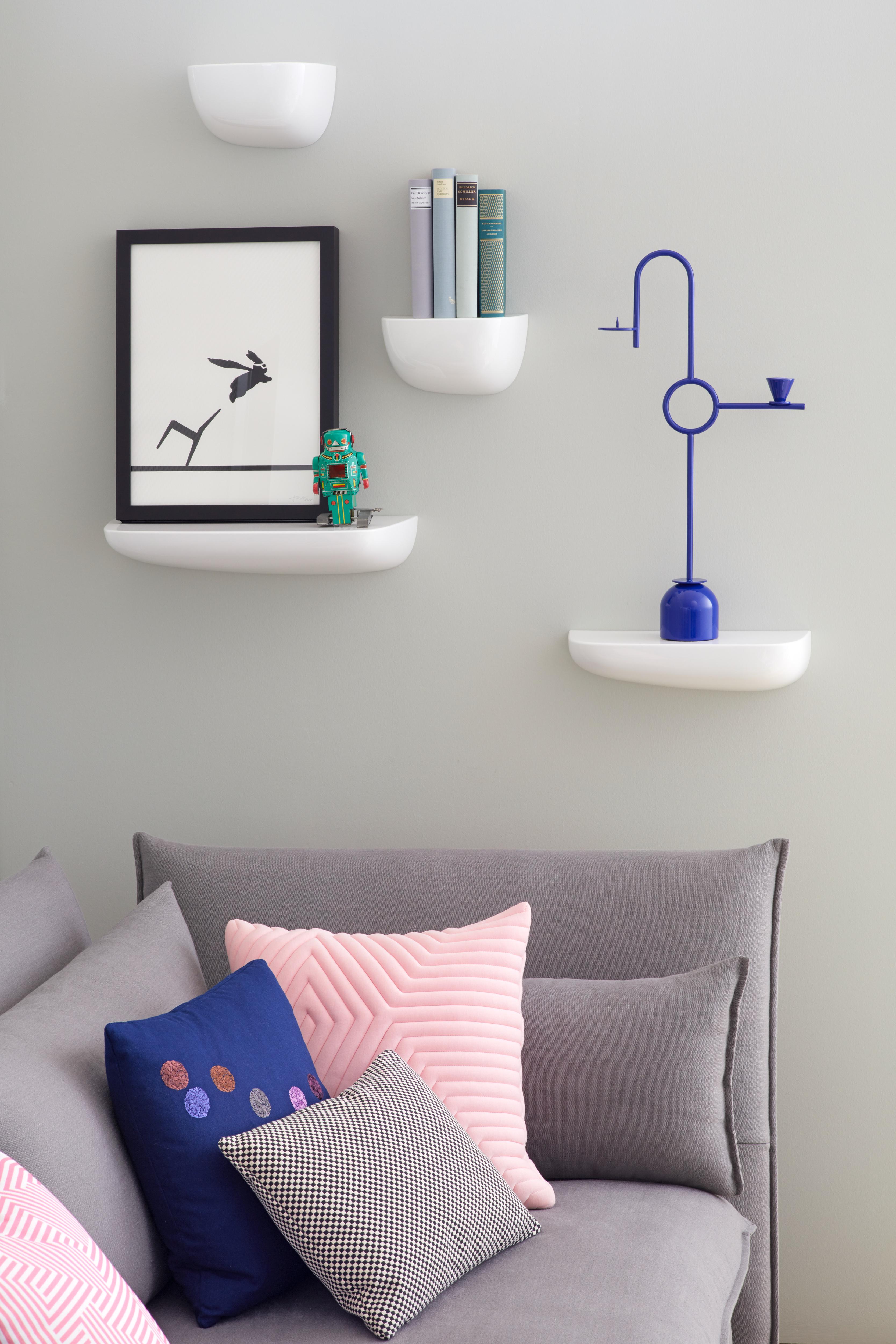 Vitra Small Corniches in Dark Gray by Ronan & Erwan Bouroullec For Sale 1