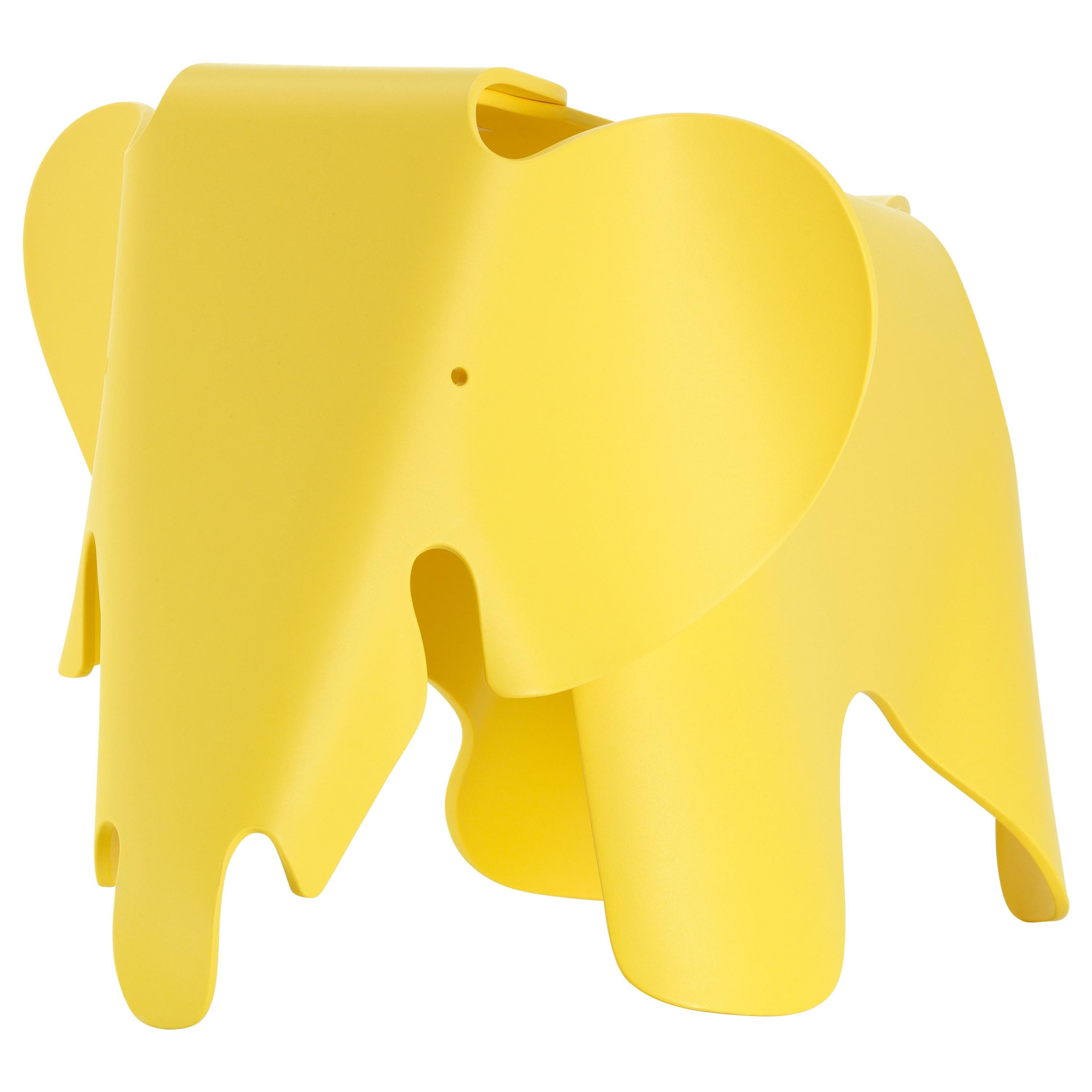 Vitra Small Eames Elephant in Buttercup by Charles & Ray Eames For Sale