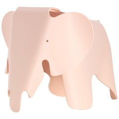 Vitra Small Eames Elephant in Pale Rose by Charles & Ray Eames