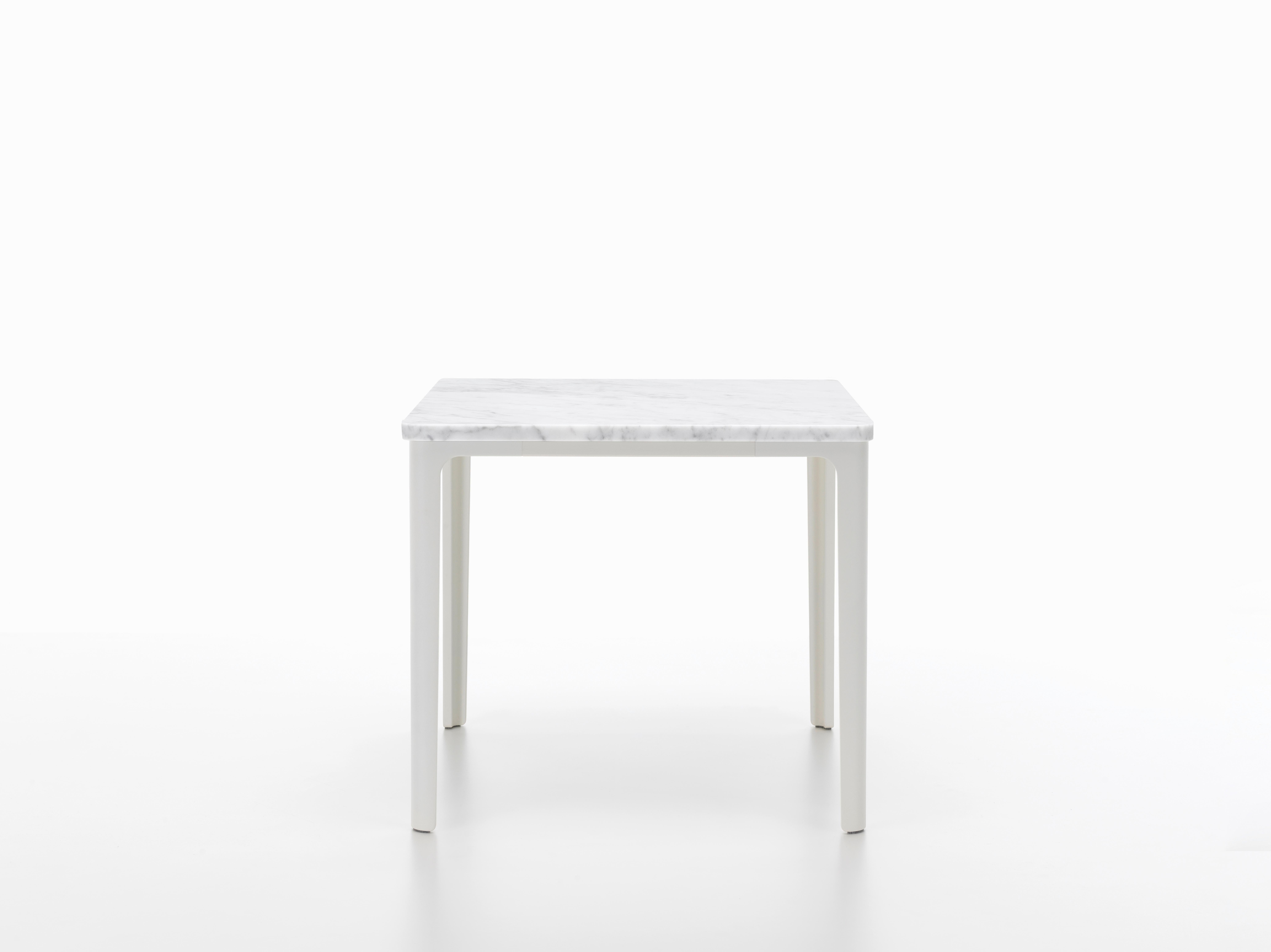 Modern Vitra Small Plate Table in Carrara Marble by Jasper Morrison For Sale