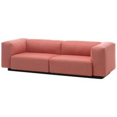 Vitra Soft Modular 2-Seat Sofa in Lilac Mello by Jasper Morrison, 1stdibs NY