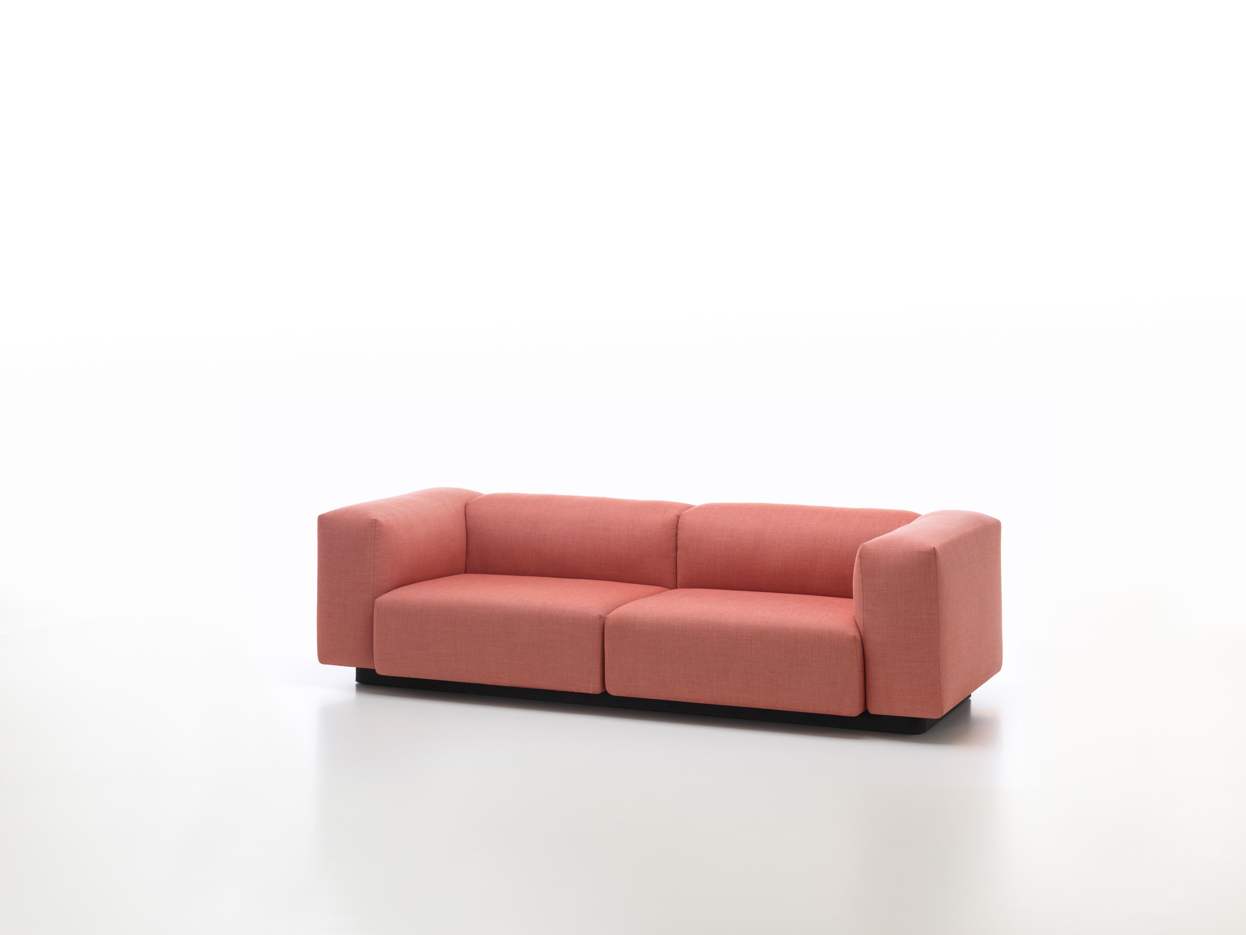 These items are only available in the United States.

The soft modular sofa is Jasper Morrison‘s updated interpretation of what has become a modern Classic: the low-slung modular sofa with a decidedly horizontal emphasis. Uniting carefully