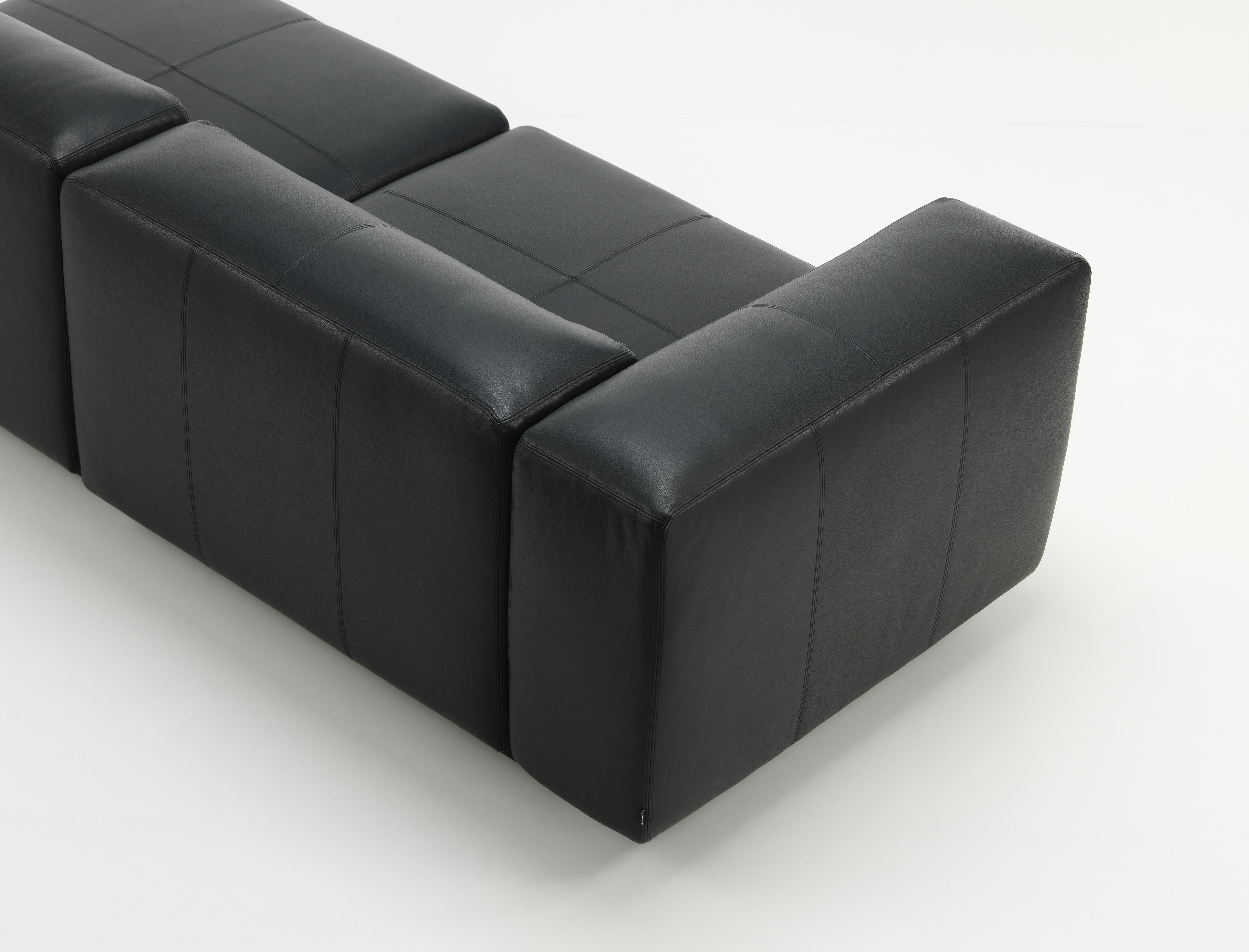 These items are only available in the United States.

The soft modular sofa is Jasper Morrison‘s updated interpretation of what has become a modern classic: the low-slung modular sofa with a decidedly horizontal emphasis. Uniting carefully