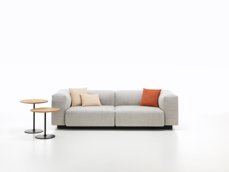 Vitra Soft Modular Loveseat in Pearl Reed by Jasper Morrison For Sale ...