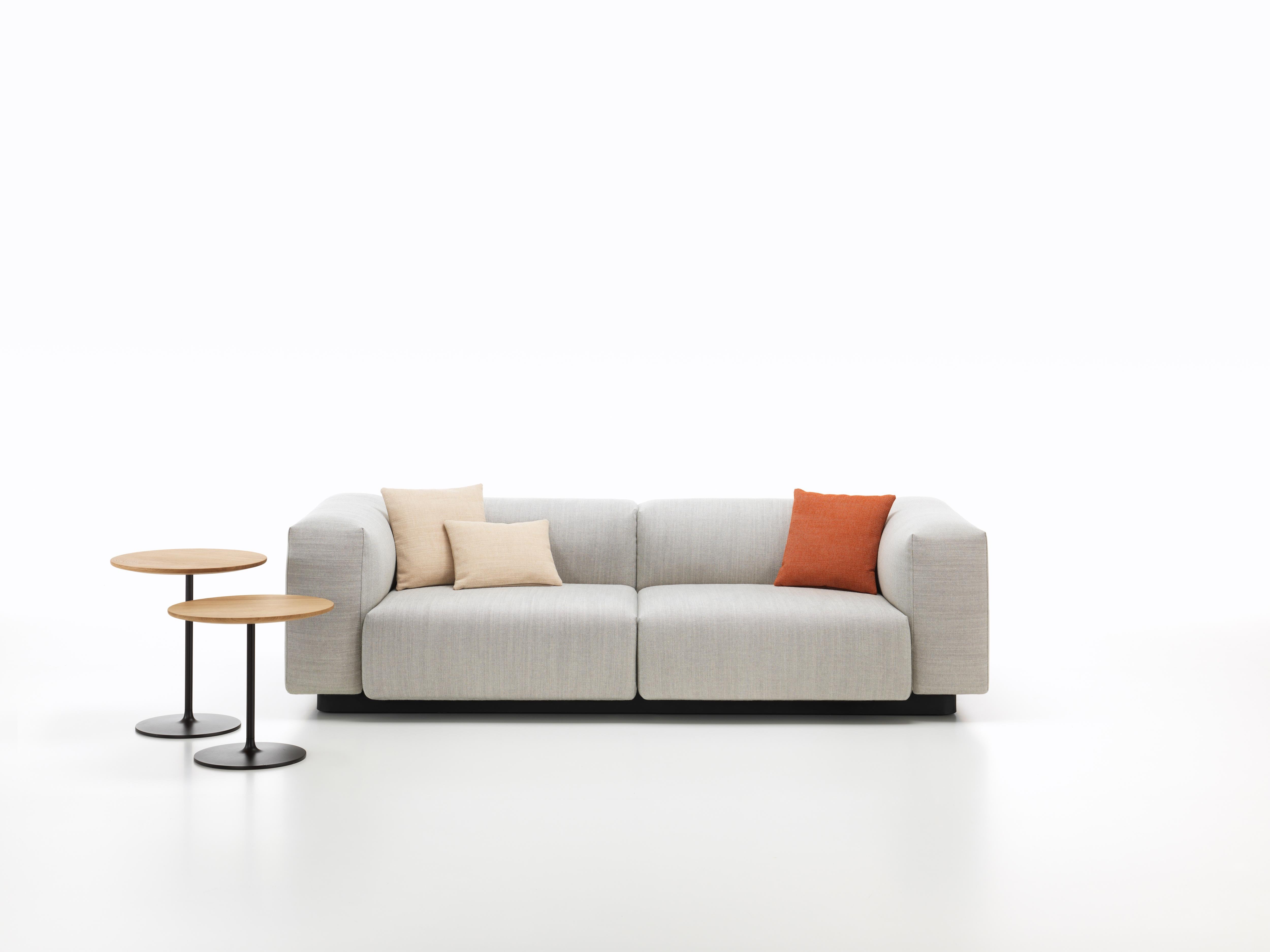 These items are only available in the United States.

The soft modular sofa is Jasper Morrison‘s updated interpretation of what has become a modern classic: the low-slung modular sofa with a decidedly horizontal emphasis. Uniting carefully