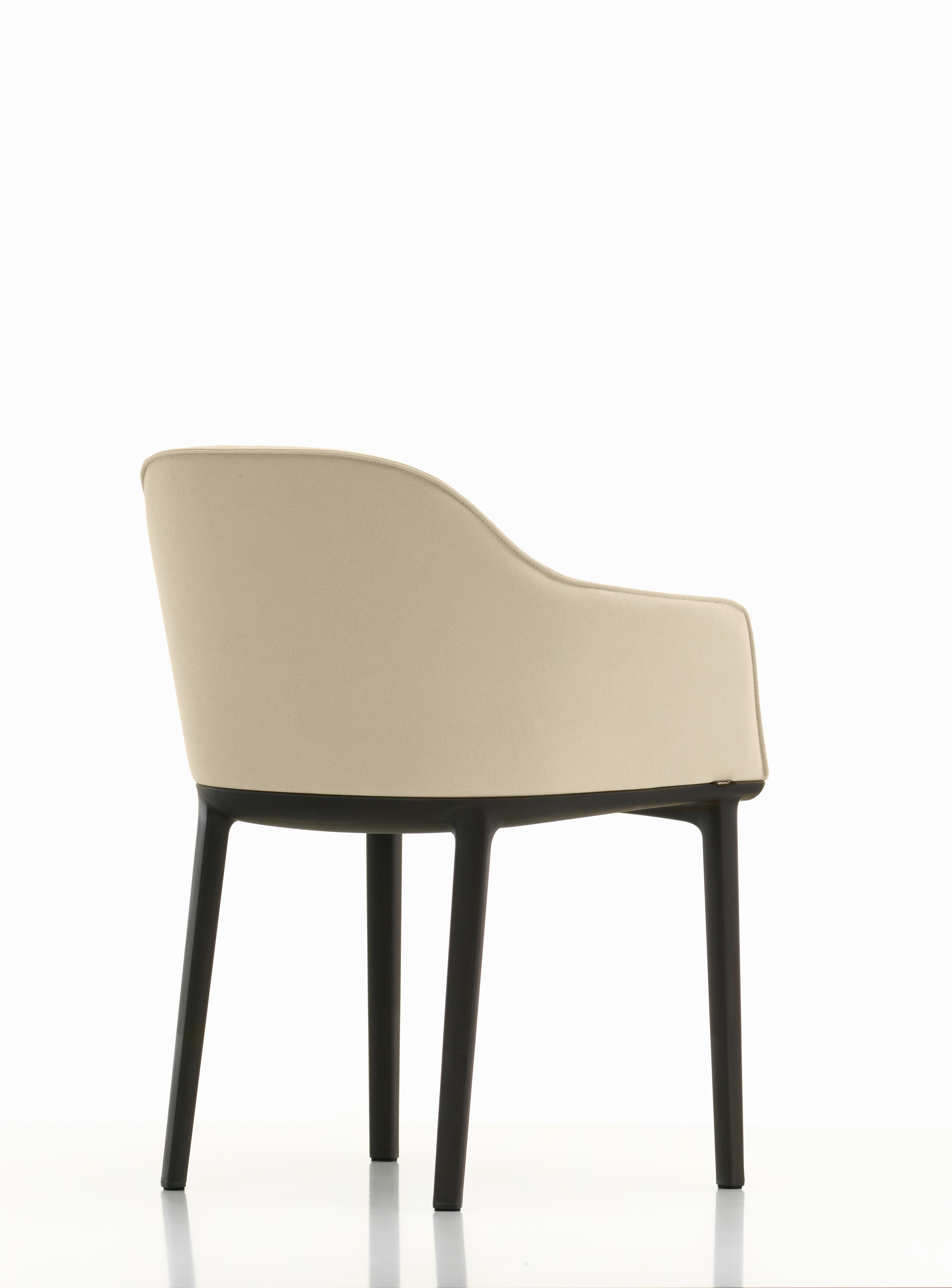 Modern Vitra Softshell Chair in Ivory Laser by Ronan & Erwan Bouroullec For Sale