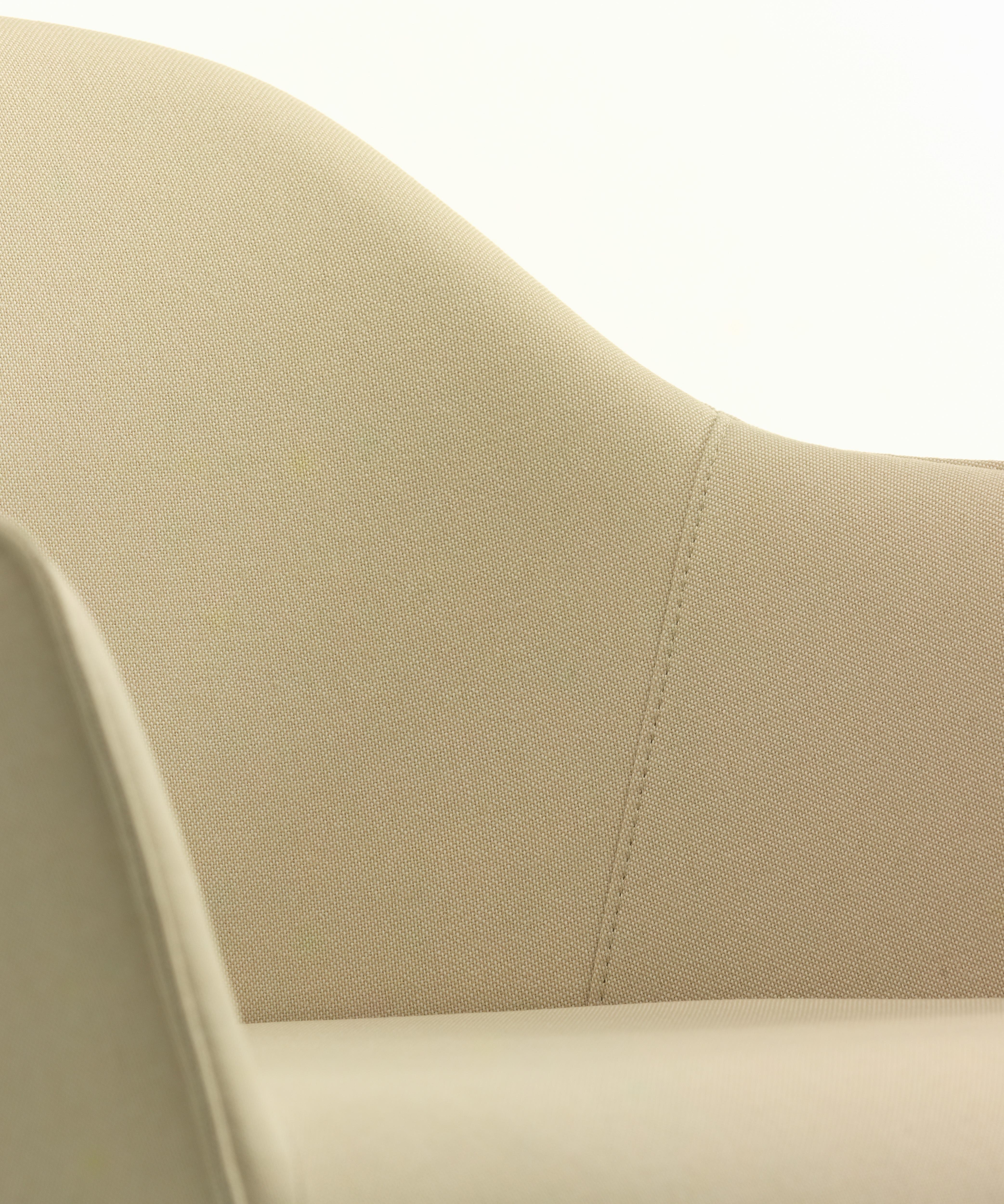 Swiss Vitra Softshell Chair in Ivory Laser by Ronan & Erwan Bouroullec For Sale