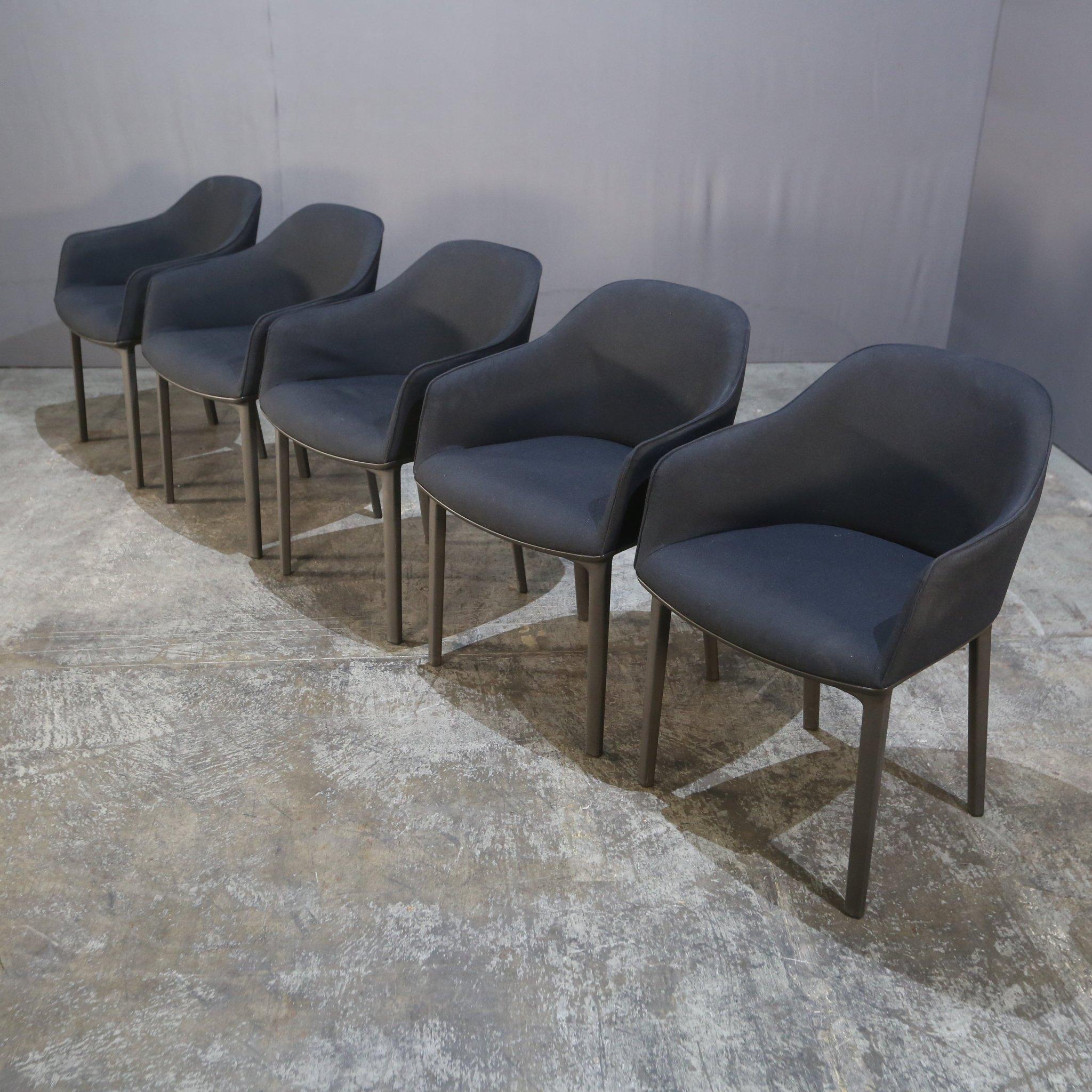 Modern Vitra Softshell Chair by Ronan & Erwan Bouroullec, Set of Five For Sale