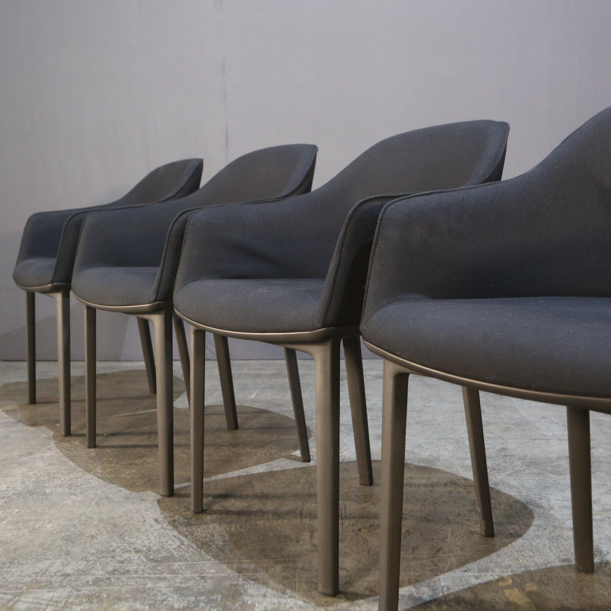 Swiss Vitra Softshell Chair by Ronan & Erwan Bouroullec, Set of Five For Sale