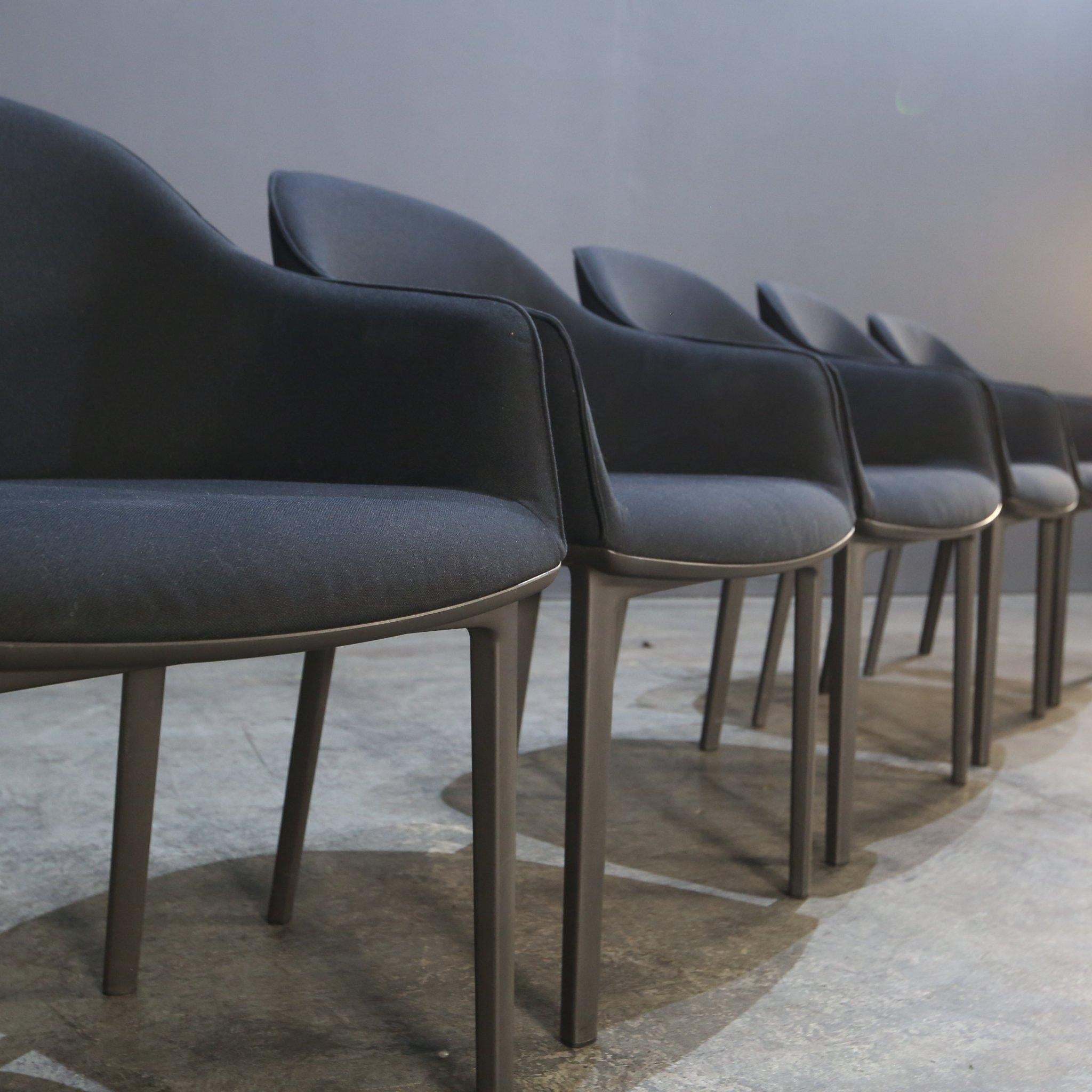 Contemporary Vitra Softshell Chair by Ronan & Erwan Bouroullec, Set of Five For Sale