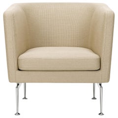 Vitra Suita Club Armchair in Pearl Linho by Antonio Citterio