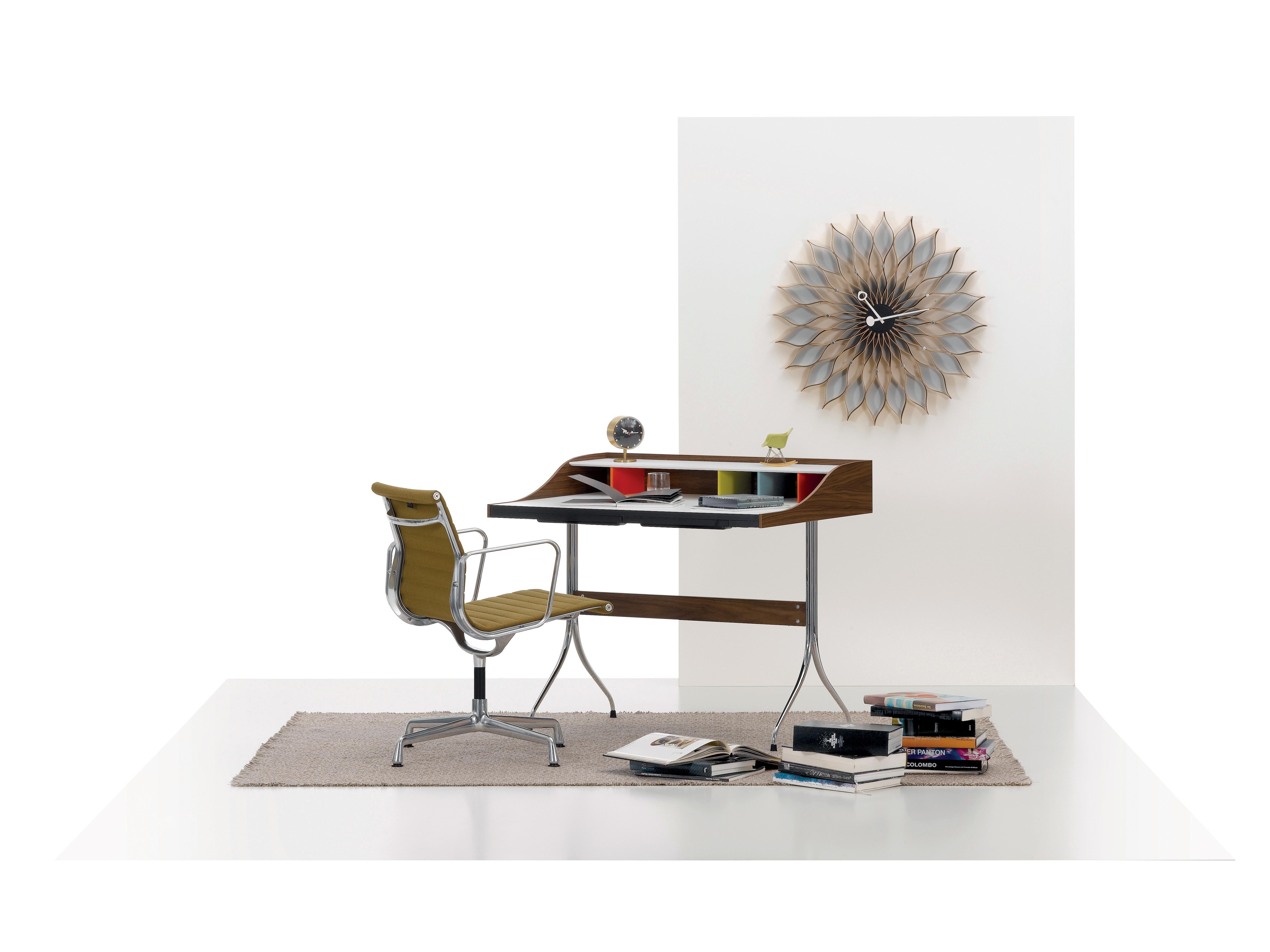 Swiss Vitra Sunflower Clock by George Nelson, 1stdibs Gallery Showroom Sample For Sale