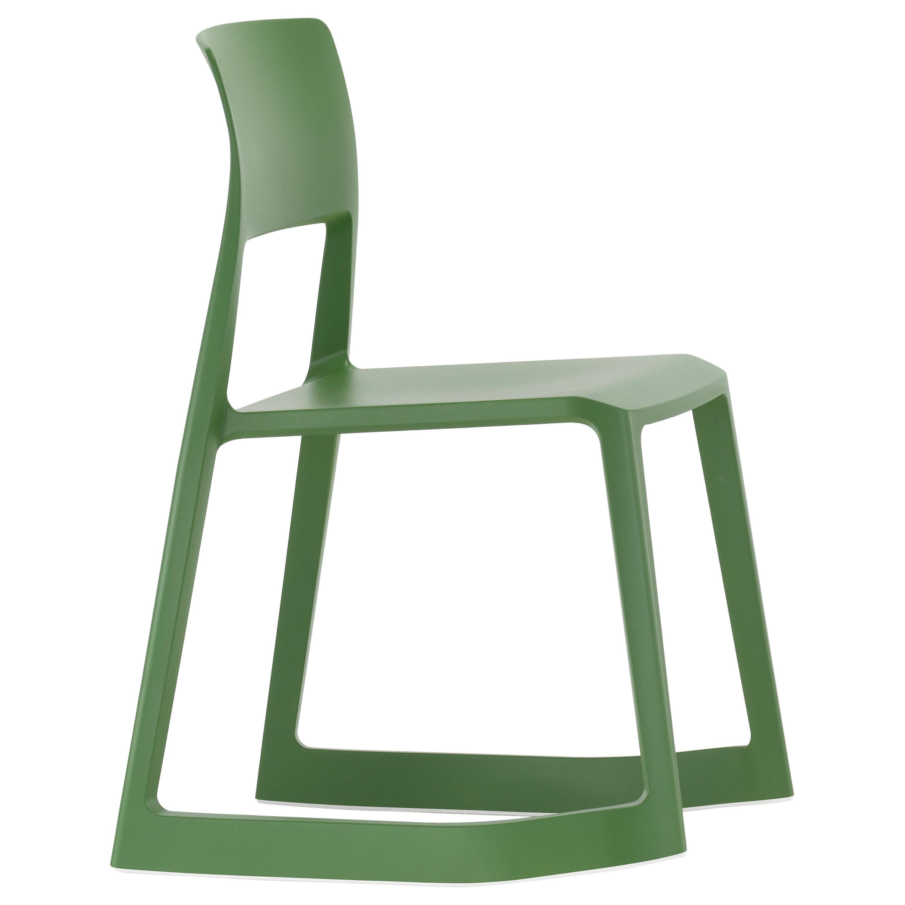 Vitra Tip Ton Chair in Industrial Green by Edward Barber & Jay Osgerby For Sale