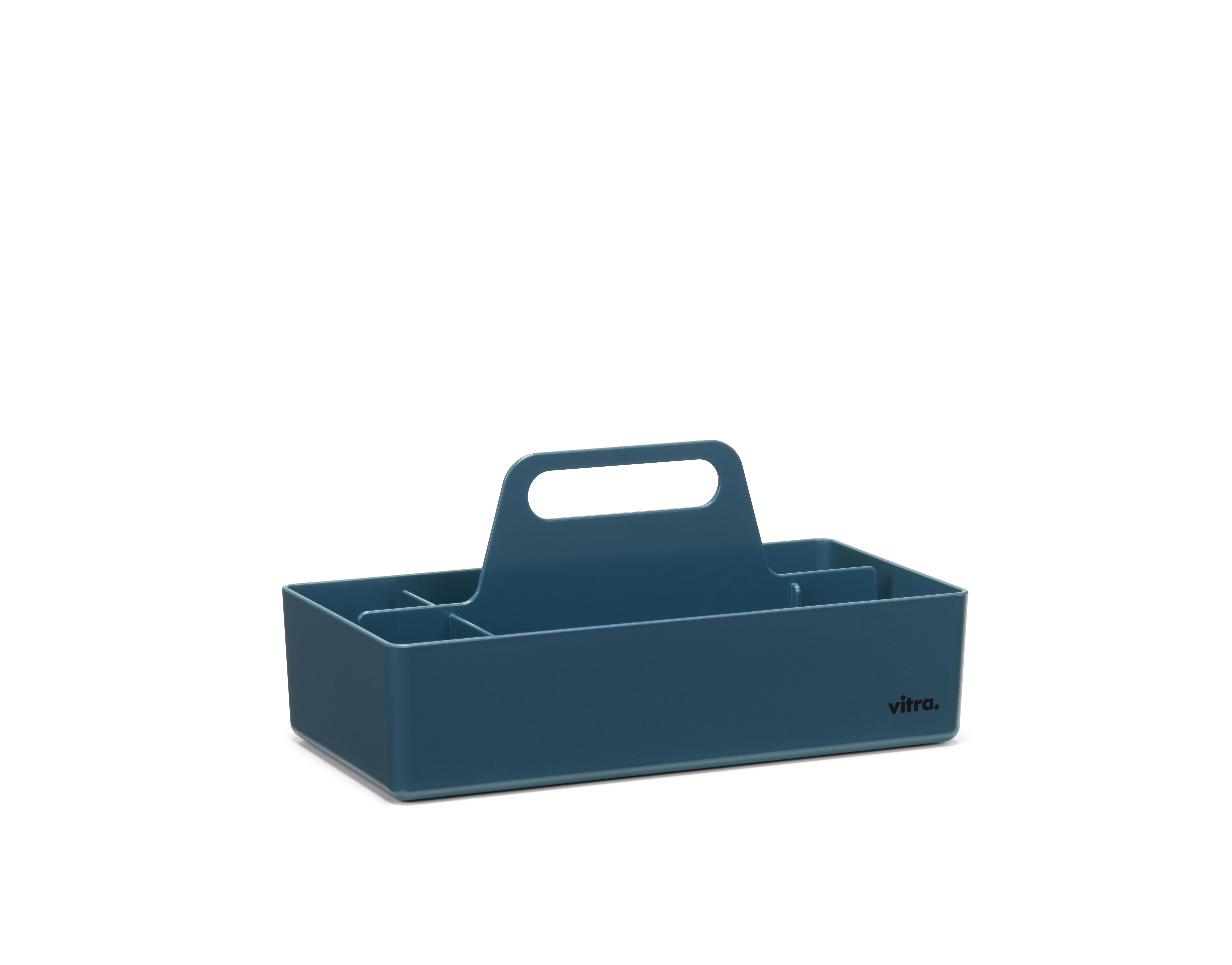 The Toolbox by Arik Levy is designed as a practical organisational utensil for storing accessories and small items. Thanks to its handy size, it can be easily stowed in a cabinet or on a shelf, and it takes up little room on a table. The Toolbox is