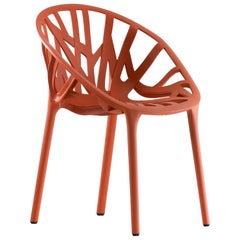 Vitra Vegetal Chair in Brick by Ronan & Erwan Bouroullec