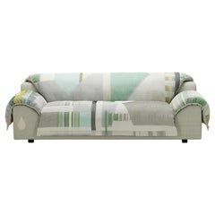Vitra Vlinder Sofa in Light Green Shades by Hella Jongerius