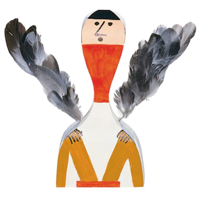 Vitra Wooden Doll No. 10 by Alexander Girard, 1stdibs Gallery Showroom Sample For Sale